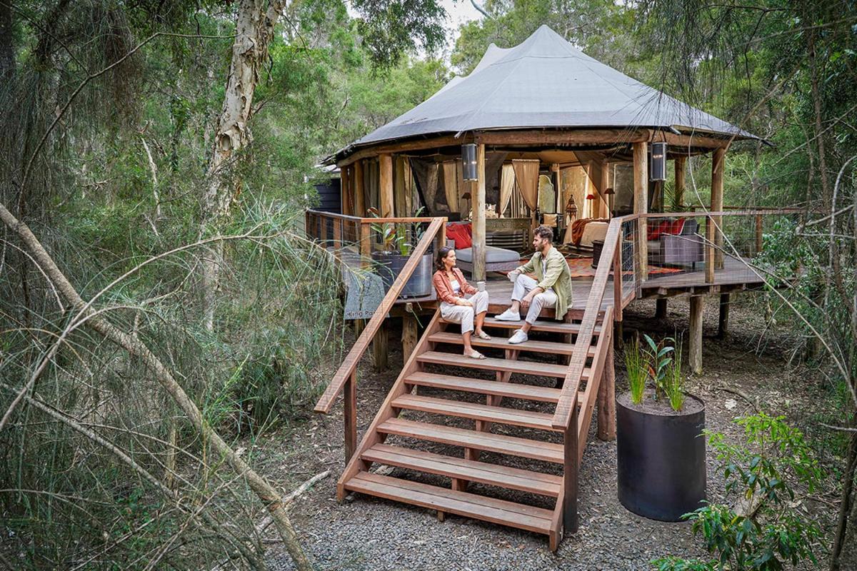 Paperbark Camp Hotel Woollamia Exterior foto